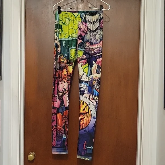 RARE Gwar Comic Book Leggings Size Large - Picture 1 of 7